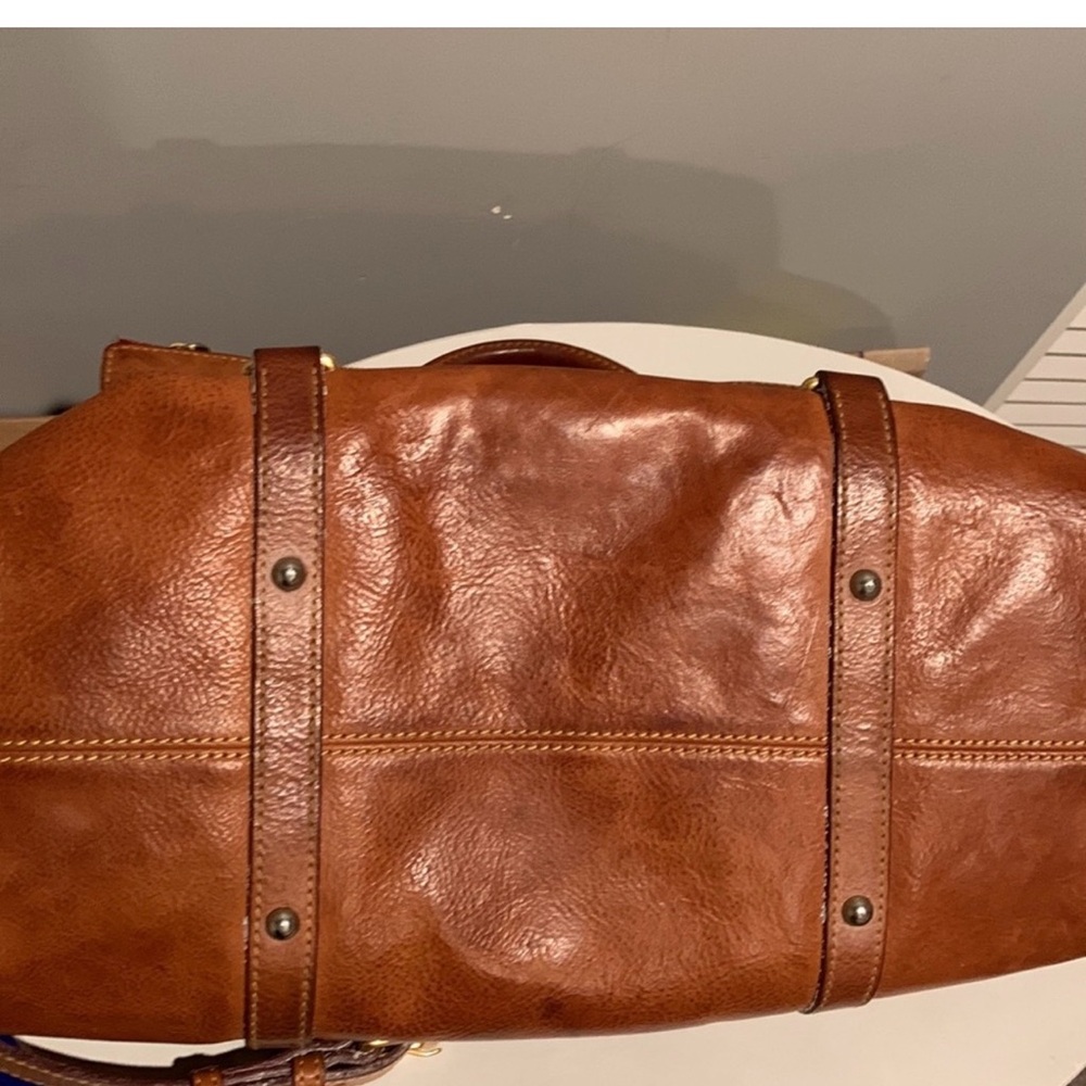Dooney & Bourke Brown Satchel - Picture 3 of 9